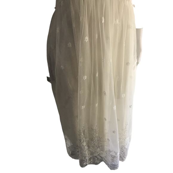 Vintage Strauss by Bonnie Lace Victorian Maxi Dress Women's Size 10 (XS Modern) - Picture 5 of 14